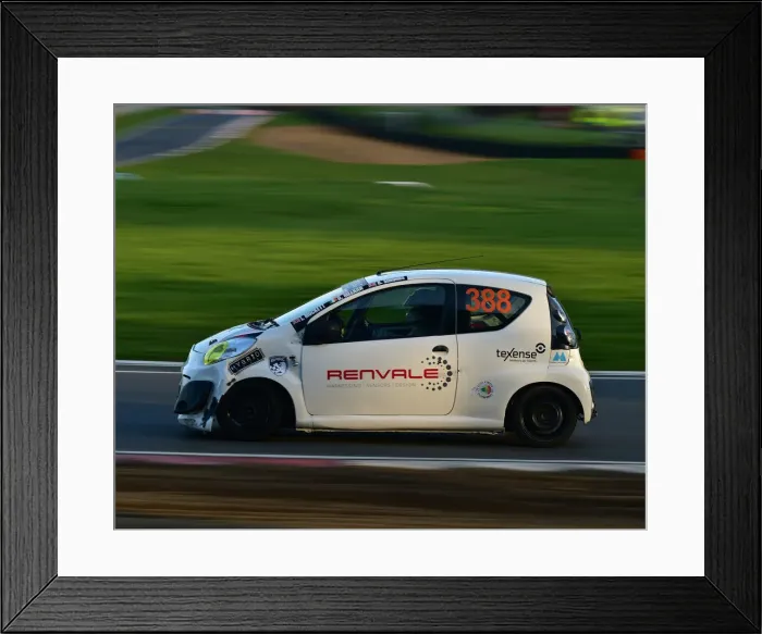 Framed Print : CM30 0120 Ian Mockett, Mark James, Citroen C1 Framed Print : CM30 0120 Ian Mockett, Mark James, Citroen C1