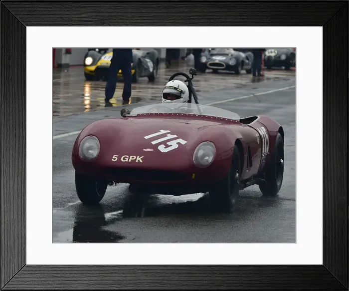 Framed Print : CM29 0291 John Burton, Alton Jaguar Framed Print : CM29 0291 John Burton, Alton Jaguar
