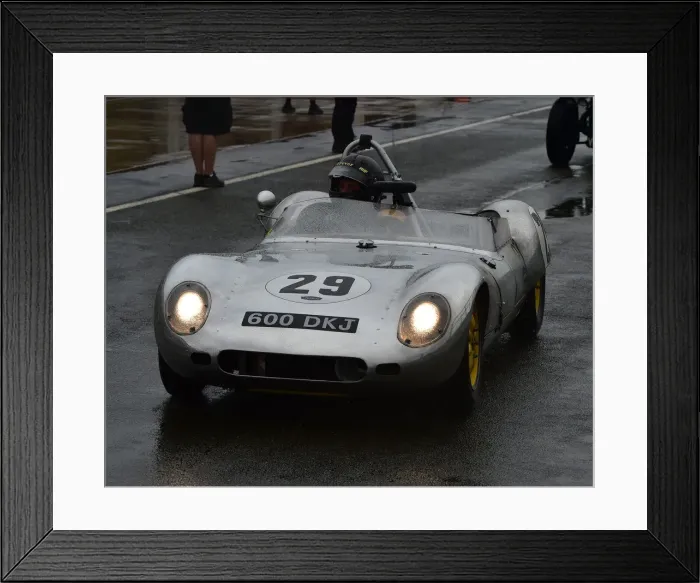 Framed Print : CM29 0285 Keith Ahlers, Billy Bellinger, Lola Mk1 Prototype Framed Print : CM29 0285 Keith Ahlers, Billy Bellinger, Lola Mk1 Prototype