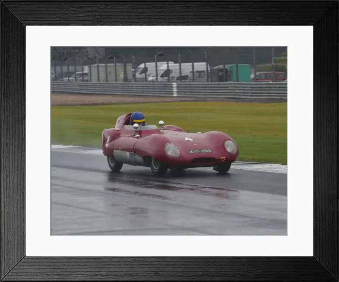 Framed Print : CM29 0236 Philip Champion, Martin stretton, Lotus 11 Le Mans