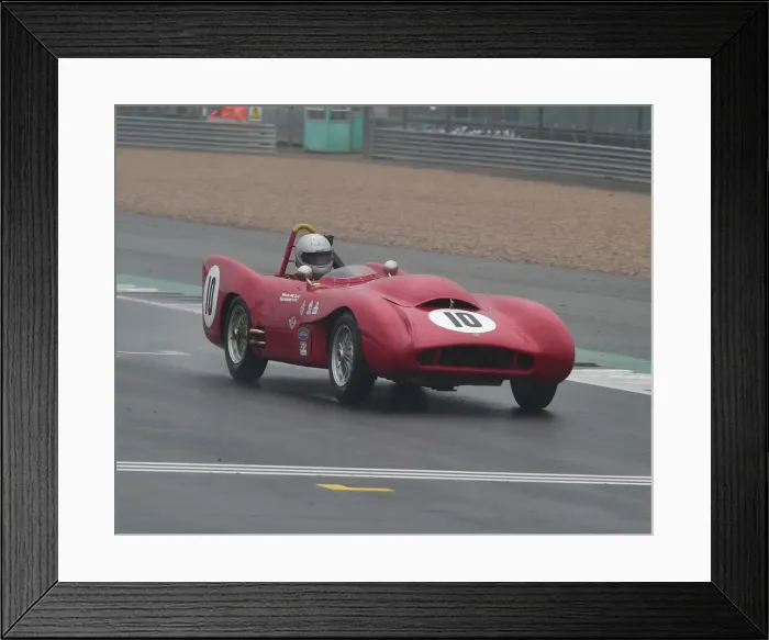 Framed Print : CM29 0041 Malcolm Paul, Rick Bourne, Lotus Mk10 Framed Print : CM29 0041 Malcolm Paul, Rick Bourne, Lotus Mk10