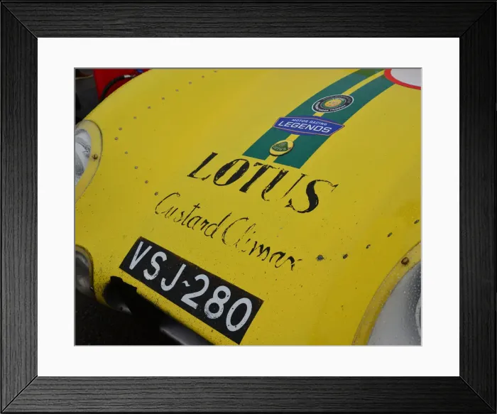 Framed Print : CJ7 9892 Jason Yates, Lotus 11, Custard Climax Framed Print : CJ7 9892 Jason Yates, Lotus 11, Custard Climax