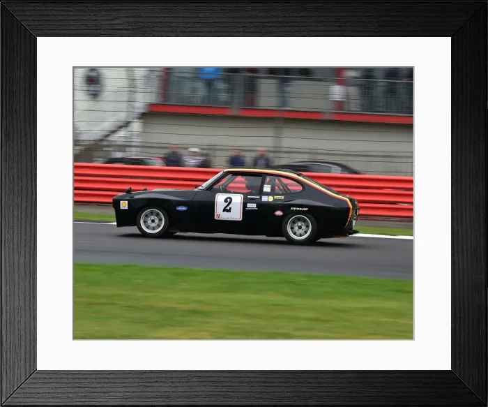 Framed Print : CM29 2756 Chris Keen, Richard McAlpine, Ford Capri Framed Print : CM29 2756 Chris Keen, Richard McAlpine, Ford Capri