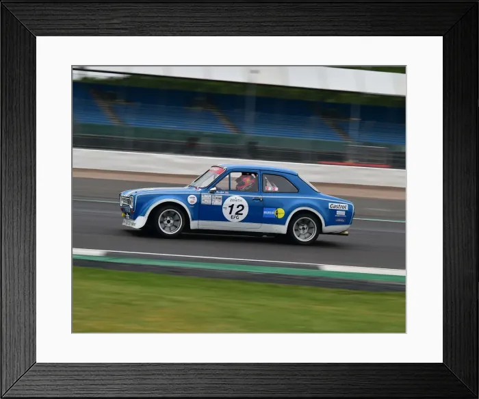 Framed Print : CM29 2845 Ben Gill, Ford Escort Mk1