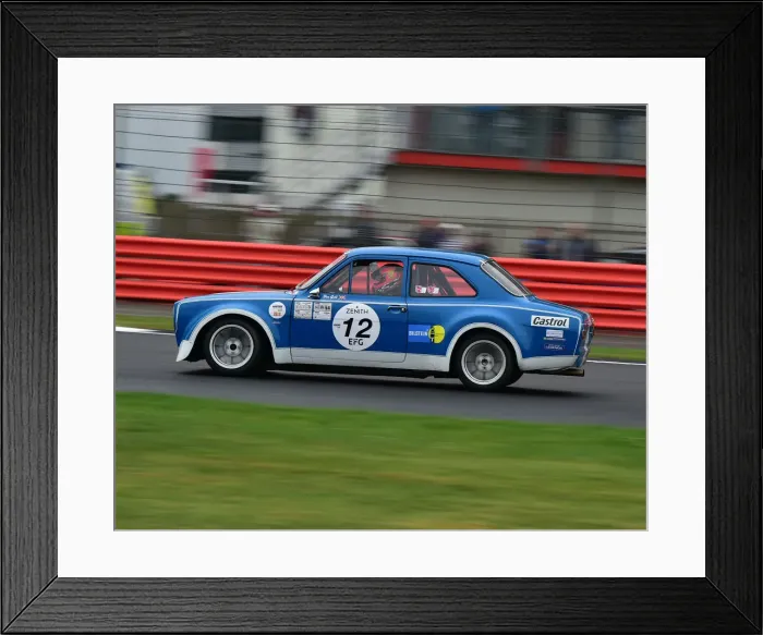 Framed Print : CM29 2681 Ben Gill, Ford Escort Mk1 Framed Print : CM29 2681 Ben Gill, Ford Escort Mk1
