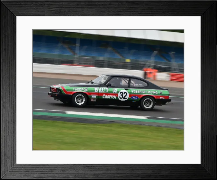 Framed Print : CM29 2908 John Brown, Charlie Brown, Ford Capri Framed Print : CM29 2908 John Brown, Charlie Brown, Ford Capri
