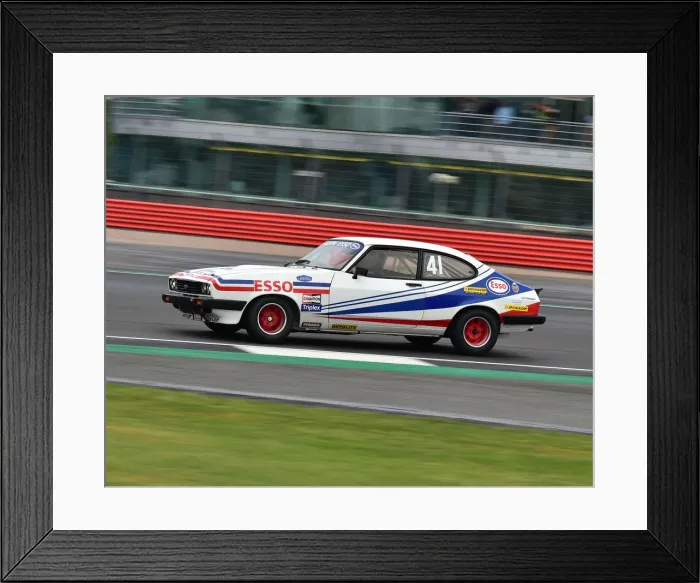 Framed Print : CM29 2812 George Pochciol, James Hanson, Ford Capri Framed Print : CM29 2812 George Pochciol, James Hanson, Ford Capri