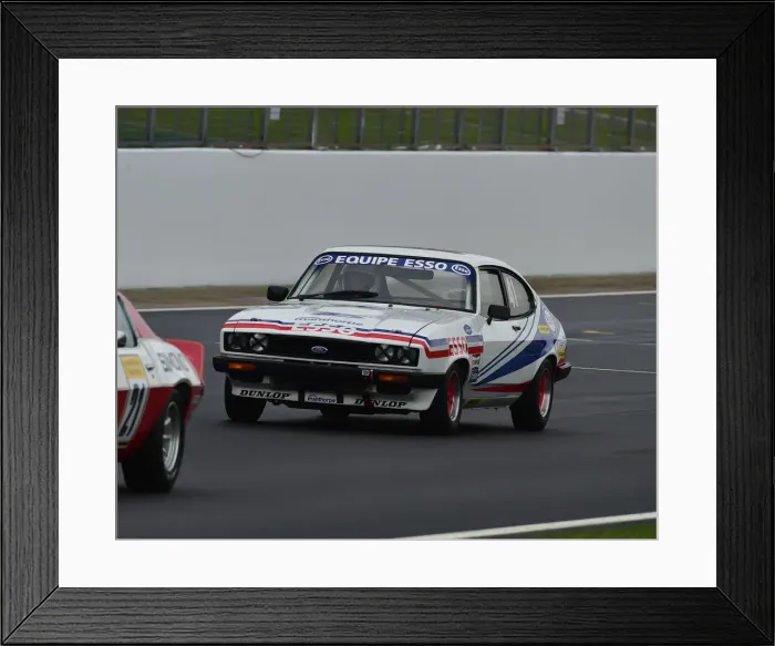 Framed Print : CM29 2566 George Pochciol, James Hanson, Ford Capri