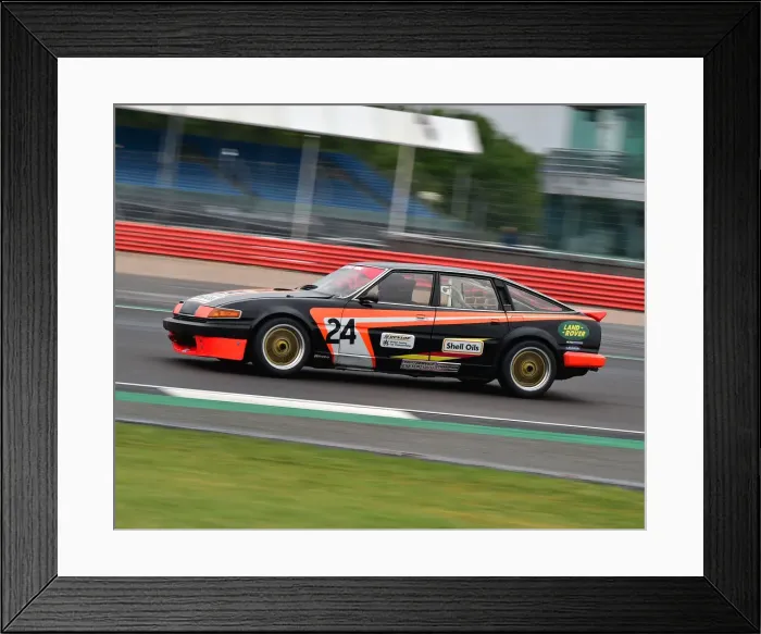 Framed Print : CM29 2786 Chris Williams, Charlie Williams, Rover SD1 Framed Print : CM29 2786 Chris Williams, Charlie Williams, Rover SD1