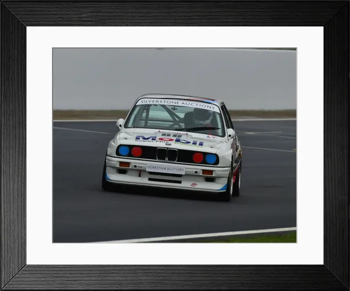 Framed Print : CM29 2555 Harry Whale, Nick Whale, BMW M3 E30