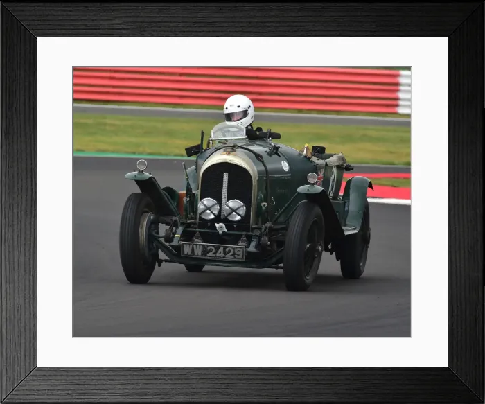 Framed Print : CM29 1968 William Elbourn Snr, George Elbourn, Bentley 3: 4 Litre Framed Print : CM29 1968 William Elbourn Snr, George Elbourn, Bentley 3: 4 Litre