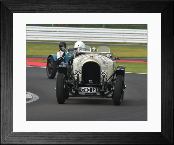 Framed Print : CM29 1929 Vivian Bush, Bentley 3 Litre Framed Print : CM29 1929 Vivian Bush, Bentley 3 Litre