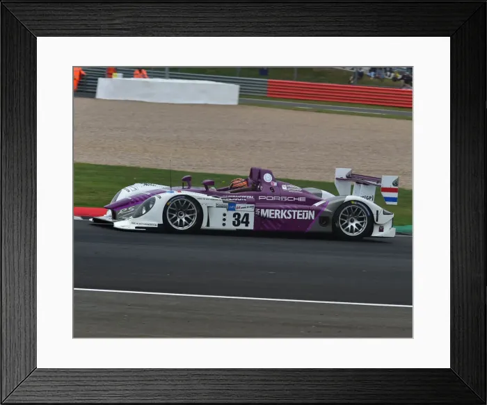 Framed Print : CM29 3733 Francois Perrodo, Porsche RS Spyder Framed Print : CM29 3733 Francois Perrodo, Porsche RS Spyder