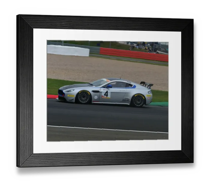 Framed Print : CM29 3729 Michael Brown, Aston Martin Vantage GT4 Framed Print : CM29 3729 Michael Brown, Aston Martin Vantage GT4