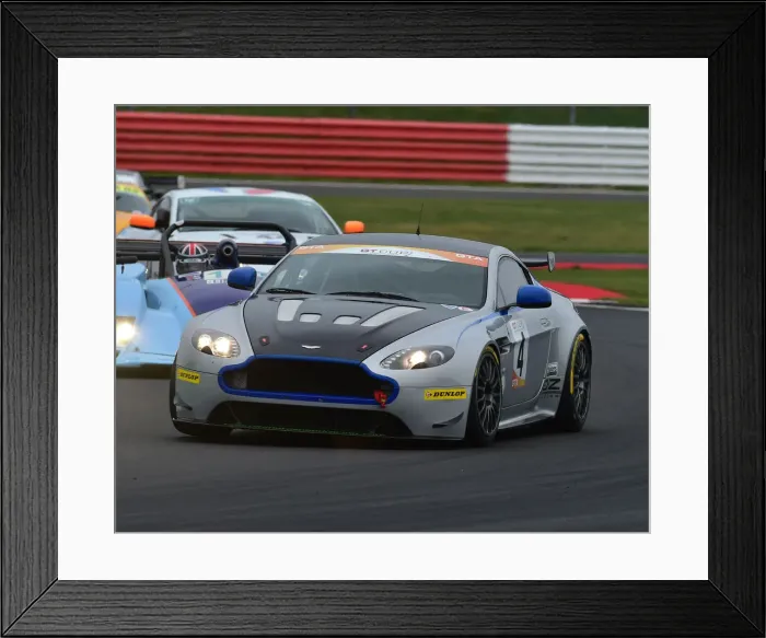 Framed Print : CM29 3598 Michael Brown, Aston Martin Vantage GT4 Framed Print : CM29 3598 Michael Brown, Aston Martin Vantage GT4