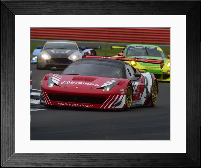 Framed Print : CM29 3596 aaron Scott, Arwyn Williams, Ferrari 458 GT3 Framed Print : CM29 3596 aaron Scott, Arwyn Williams, Ferrari 458 GT3
