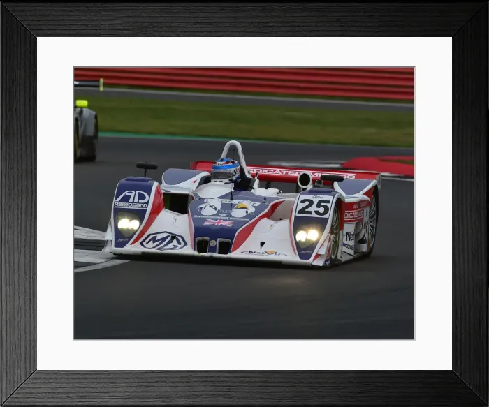 Framed Print : CM29 3592 Mike Newton, MG Lola EX257
