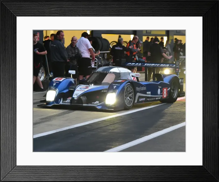 Framed Print : CM29 2380 Kriton Lendoudis, Peugeot 908