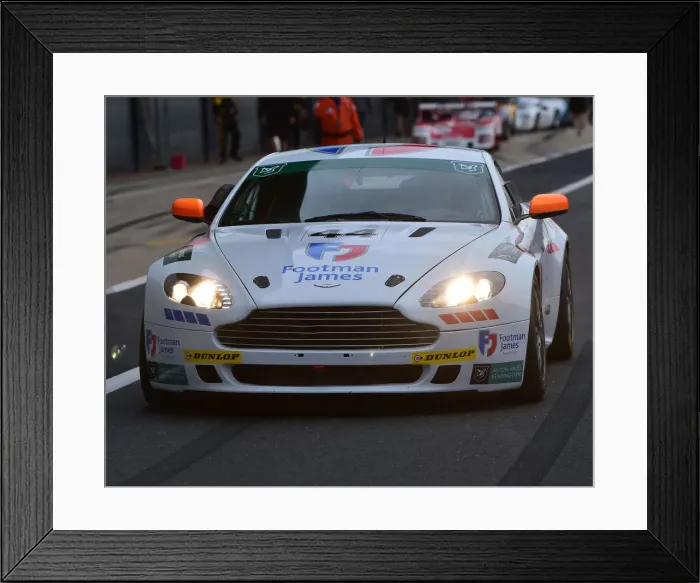 Framed Print : CM29 2186 Desmond Smail, Aston Martin Vantage GT4 Framed Print : CM29 2186 Desmond Smail, Aston Martin Vantage GT4