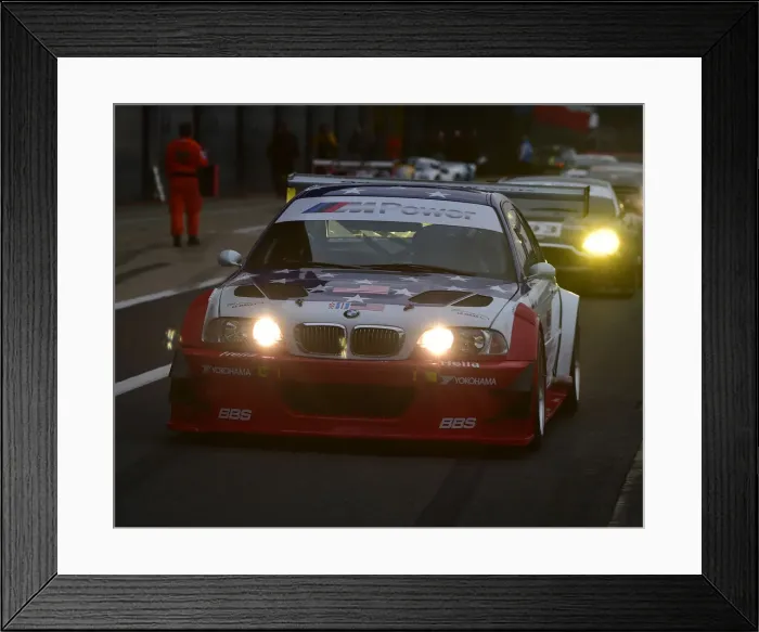 Framed Print : CM29 2180 Steve Soper, BMW M3