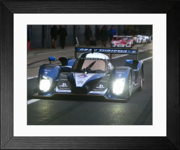 Framed Print : CM29 2168 David Porter, Peugeot 908 Framed Print : CM29 2168 David Porter, Peugeot 908