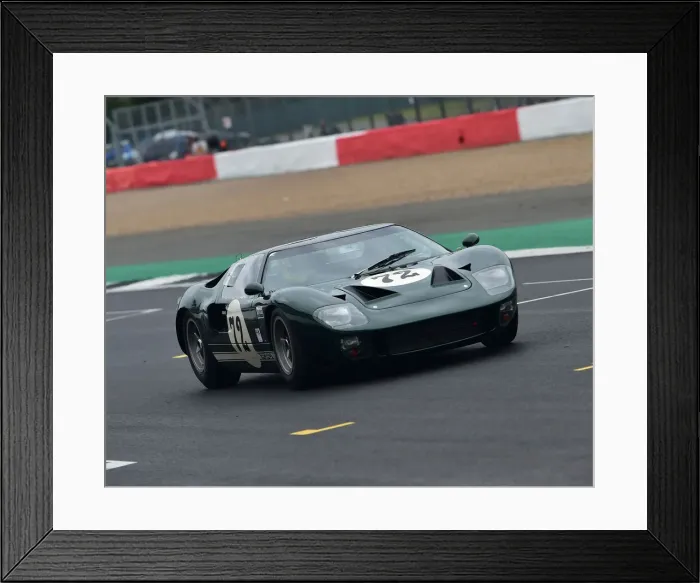 Framed Print : CM29 2104 Richard Cook, Harvey Stanley, Ford GT40 Framed Print : CM29 2104 Richard Cook, Harvey Stanley, Ford GT40