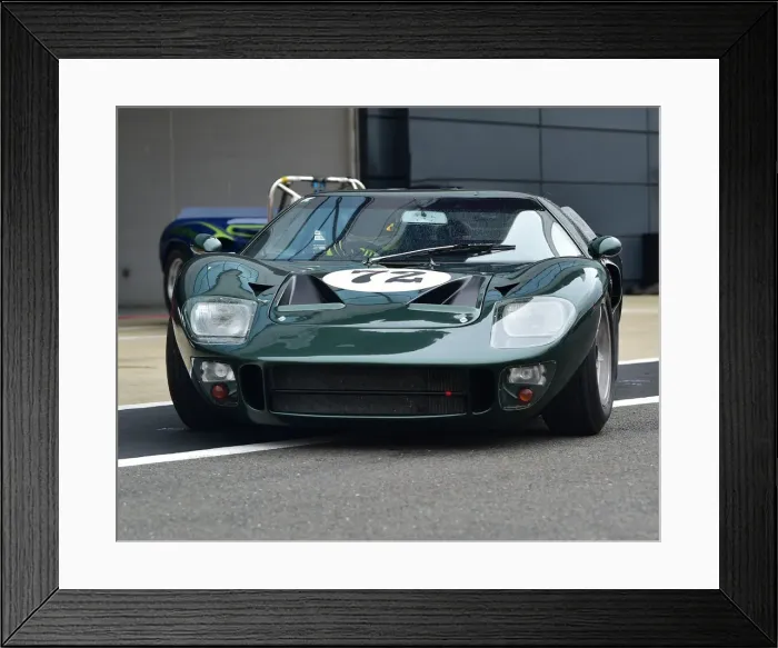 Framed Print : CM29 2034 Richard Cook, Harvey Stanley, Ford GT40 Framed Print : CM29 2034 Richard Cook, Harvey Stanley, Ford GT40