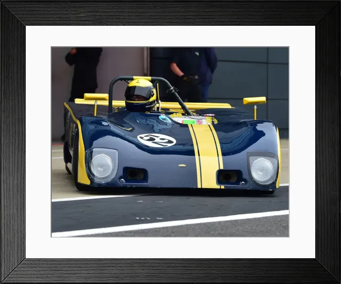 Framed Print : CM29 2019 Robert Oldershaw, Lola T290 Framed Print : CM29 2019 Robert Oldershaw, Lola T290