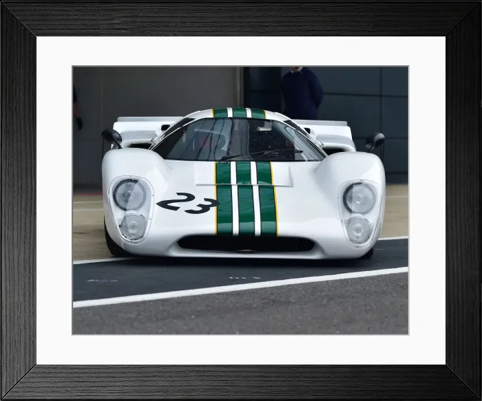 Framed Print : CM29 2018 Gary Pearson, Lola T70 Mk3B Framed Print : CM29 2018 Gary Pearson, Lola T70 Mk3B