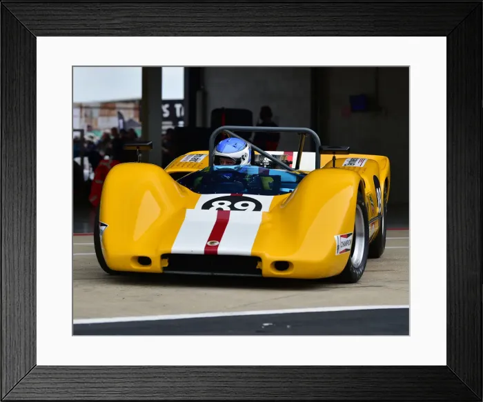 Framed Print : CM29 2011 Andrew Banks, Max Banks, McLaren M6B Framed Print : CM29 2011 Andrew Banks, Max Banks, McLaren M6B