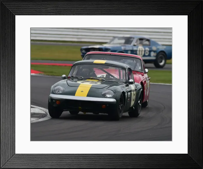 Framed Print : CM29 3251 Martin Angle, Lotus Elan