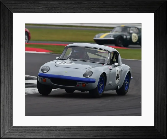 Framed Print : CM29 3247 Steve Jones, Chris Atkinson, Lotus Elan Framed Print : CM29 3247 Steve Jones, Chris Atkinson, Lotus Elan