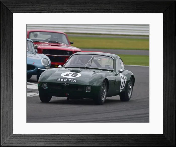 Framed Print : CM29 3244 Keith Ahlers, James Billy Bellinger, Morgan Plus 4 SLR Framed Print : CM29 3244 Keith Ahlers, James Billy Bellinger, Morgan Plus 4 SLR