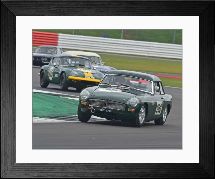 Framed Print : CM29 3211 Roderick Smith, MG B Framed Print : CM29 3211 Roderick Smith, MG B