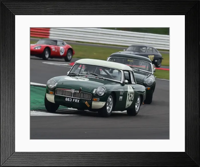 Framed Print : CM29 3210 Rupert West, Olivia Wilkinson, MG B Roadster Framed Print : CM29 3210 Rupert West, Olivia Wilkinson, MG B Roadster