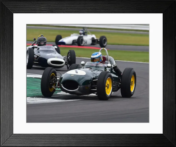 Framed Print : CM29 3465 Mike Griffiths, Lotus 18 Framed Print : CM29 3465 Mike Griffiths, Lotus 18
