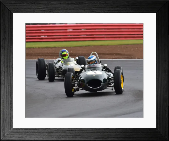 Framed Print : CM29 1438 Mike Griffiths, Lotus 18 Framed Print : CM29 1438 Mike Griffiths, Lotus 18