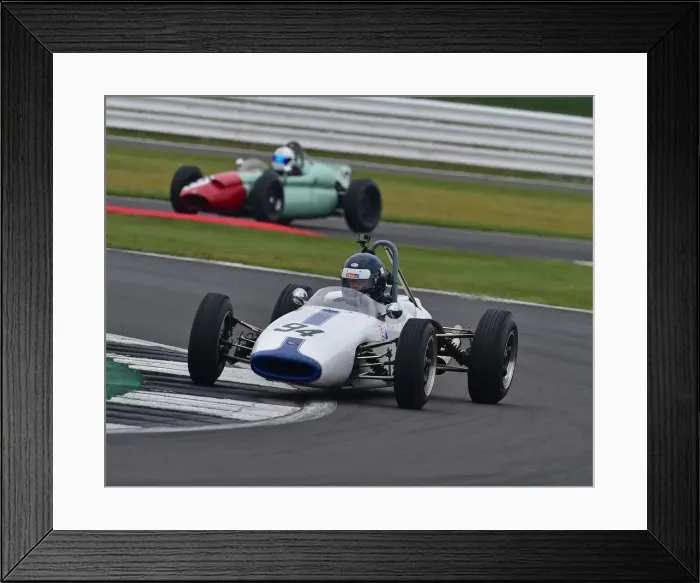 Framed Print : CM29 3469 Michael O Brien, Brabham BT14 Framed Print : CM29 3469 Michael O Brien, Brabham BT14