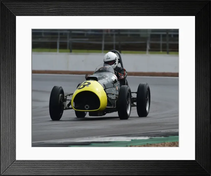 Framed Print : CM29 1390 Chris Phillips, Cooper Bristol Mk2