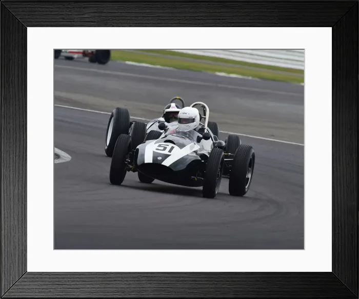 Framed Print : CM29 3527 Rod Jolley, Cooper T43-51
