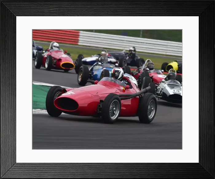 Framed Print : CM29 3449 Marino Franchitti, Maserati 250F Framed Print : CM29 3449 Marino Franchitti, Maserati 250F