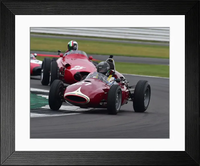 Framed Print : CM29 3477 Steve Hart, Cooper T51 Framed Print : CM29 3477 Steve Hart, Cooper T51