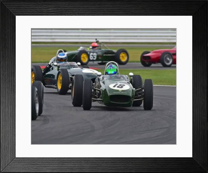 Framed Print : CM29 3439 Sam Wilson, Lotus 18 Framed Print : CM29 3439 Sam Wilson, Lotus 18