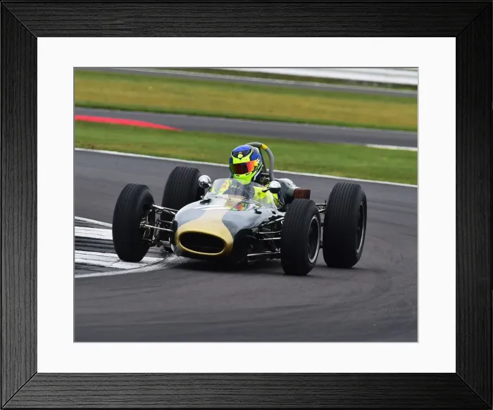 Framed Print : CM29 3467 John Fairley, Brabham BT11-19