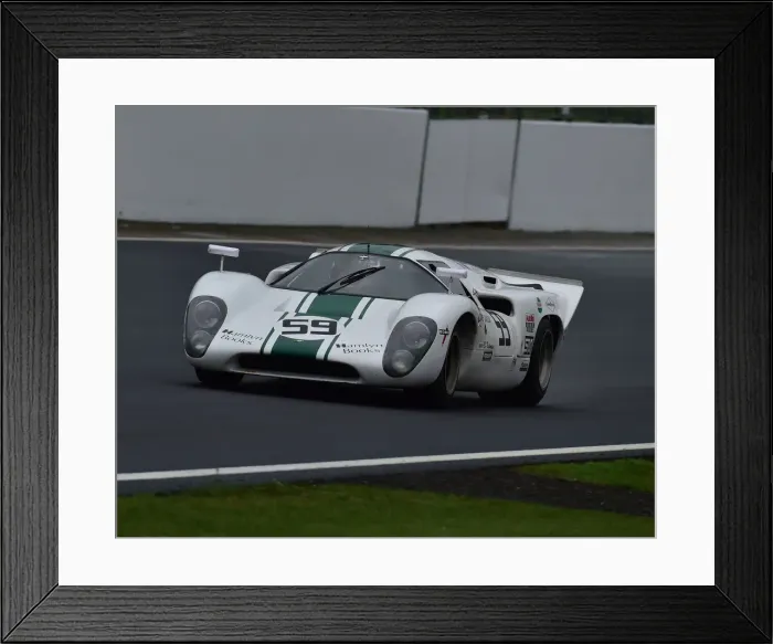 Framed Print : CM29 2438 Robert Beebee, Lola T70 Mk3B Framed Print : CM29 2438 Robert Beebee, Lola T70 Mk3B