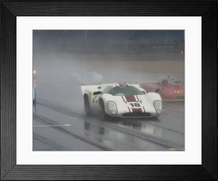 Framed Print : CM29 0310 Mark Dwyer, Jamie Brashaw, Lola T70 MK3B Framed Print : CM29 0310 Mark Dwyer, Jamie Brashaw, Lola T70 MK3B