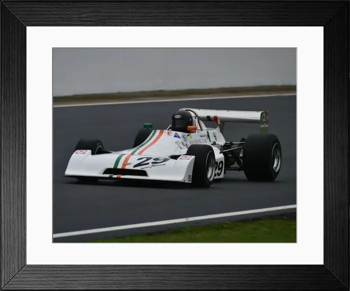 Framed Print : CM29 2497 Frank Lyons, Chevron B29