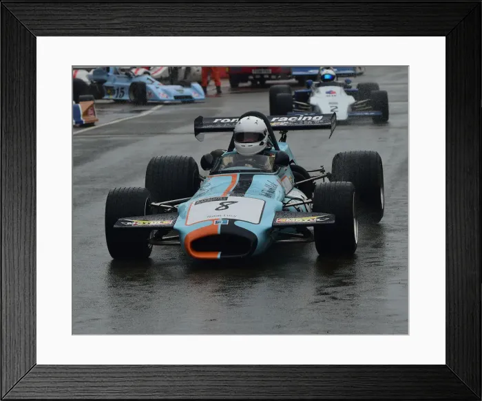 Framed Print : CM29 0513 Klaus Bergs, Brabham BT36 Framed Print : CM29 0513 Klaus Bergs, Brabham BT36