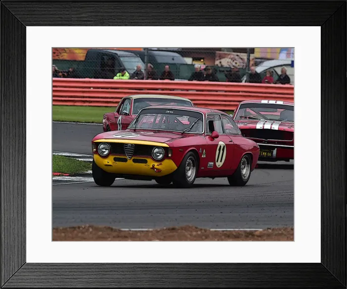 Framed Print : CM29 1615 Oliver Hart, Alfa Romeo Giulia Sprint GTA Framed Print : CM29 1615 Oliver Hart, Alfa Romeo Giulia Sprint GTA