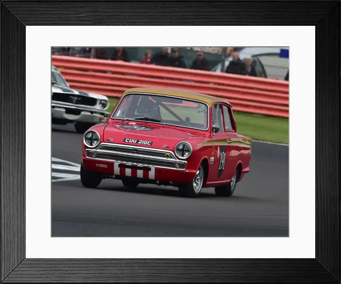Framed Print : CM29 1594 Mark Holme, Nigel Greensall, Ford Lotus Cortina Framed Print : CM29 1594 Mark Holme, Nigel Greensall, Ford Lotus Cortina